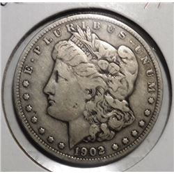 1902 MORGAN DOLLAR F/VF