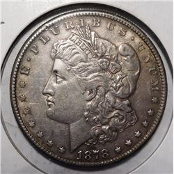 1878-S MORGAN DOLLAR AU