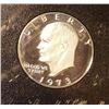 Image 2 : 1973-S IKE PROOF 40% SILVER DOLLAR (BROWN IKE)