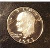 Image 2 : 1973-S IKE PROOF 40% SILVER DOLLAR (BROWN IKE)
