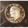 Image 2 : 1973-S IKE PROOF 40% SILVER DOLLAR (BROWN IKE)