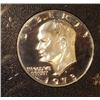 Image 2 : 1973-S IKE PROOF 40% SILVER DOLLAR (BROWN IKE)