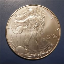 1996 AMERICAN SILVER EAGLE UNC