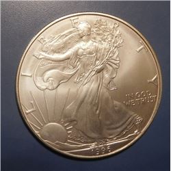 1996 AMERICAN SILVER EAGLE UNC