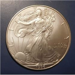 1996 AMERICAN SILVER EAGLE UNC