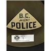 Image 4 : WWII BC Auxillary Police Helmut In Very Good Condition. Missing the Liner