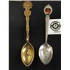 Image 3 : 4 Vancouver BC Birks Sterling Silver Souvenir Spoons. 1913 Rotary Vancouver BC. Totem Pole and Maple