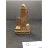 Image 3 : Vancouver 1930 Marine Building Paperweight. Very Nice Cast Piece. Has Building Height and Number of 