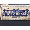 Image 2 : Vintage Ice Cream Containers.1 Pint Fraser Valley Ice Cream, 1/2 Gallon Top Frost From Supervalue an