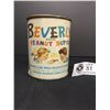 Image 1 : Vintage Nice Early 13 oz  Beverly Peanut Butter Tin Empress Manufacturing Vancouver BC