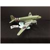 Image 1 : ERTL DC- 3 Diecast Replica Military Plane Limited Edition on Stand. 16'w x 11"L