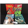 Image 1 : 4 Vintage 1960's Hard Cover Books. Lassie, Ripcord, Leave It To Beaver, and Monkees All Based On TV 