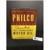 Image 2 : Vintage Philco Six Imperial Quarts Guaranteed 100%. Pennsylvania Motor Oil. Oil City Petroleum Compa