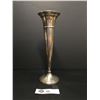 Image 1 : Sterling Silver Trumpet Vase Approximately 10" High. 240grams