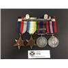 Image 1 : WWII Canadian Military Medals.Volunteer Medal and 39-45 Service Medal, With the Silver Barand the 19