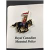 Image 2 : Royal Canadian Mounted Police Musical Ride Pin. Features Mountie on a Horse