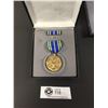 Image 1 : WWII US Medal for Military Achievement In The Presentation Case.