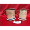 Image 2 : 2 Pieces of Torquay Motto ware. A Large Mug and Small Coffee Pot