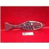 Image 1 : A Female Chum Salmon Paddle. Coast Salish Artist Betty Joe. Paddle is 11.5" Long.