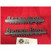 Image 1 : 2 Brown Brothers Ford Vancouver BC Car Emblems