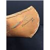 Image 2 : Nice Vintage Vancouver BC Native Canoe Souvenir 18" L x 4" w Made from Bark