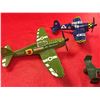 Image 2 : A Small Lot of 4 Diecast WWII Fighter AIrplanes