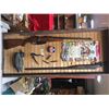 Image 1 : A Nice Shadow Box For the Man Cave/ Hunting Cabin. Decommisioned Rifle, Duck Decoy, Blank Bullets a 