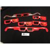 Image 1 : 6 Pairs of 3-D Glasses. 5 of them Are From Coca Cola. And the Other is Sports Illustrated