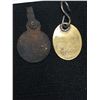 Image 2 : 2 Vintage Vancouver Dog Tags. 1 1903 and the Other 1955