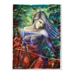 Rina Sutzkever,  Captivating Beauty  Limited Edition Serigraph, Numbered and Hand Signed with Certif