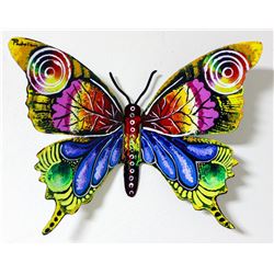 Patricia Govezensky- Original Painting on Cutout Steel "Butterfly CCIV"