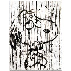 Tom Everhart- Hand Pulled Original Lithograph "Dancing in the Rain"