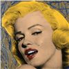 Image 2 : Ringo Daniel Funes, (Protege of Andy Warhol's Apprentice, Steve Kaufman), "Marilyn with Pearls (Gold