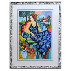 Patricia Govezensky- Original Watercolor "Clara"
