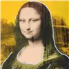 Image 2 : Ringo, "Mona" One-of-a-Kind Hand-Pulled Silkscreen and Mixed Media Painting on Canvas, Hand Signed w