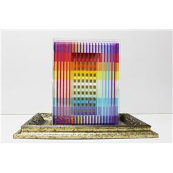 Yaacov Agam- 3D Polymorph Covered Hardback Book  The Agam Torah 