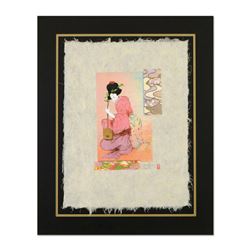 Mikalus Kravjansky, "Oriental Princes" Limited Edition Mixed Media, Numbered and Hand Signed with Le