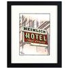 Image 1 : Bizarro! "Heimlich Hotel" is a Framed Limited Edition Hand Signed by creator Dan Piraro; Numbered wi