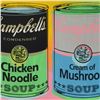 Image 2 : Steve Kaufman (1960-2010), "Campbell's Soup Cans" Hand Painted Limited Edition Silkscreen on Canvas 