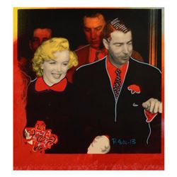 Ringo Daniel Funes, (Protege of Andy Warhol's Apprentice, Steve Kaufman), "Mr. and Mrs. DiMaggio" On