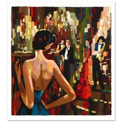 Nelly Panto, "Cocktail" Limited Edition Serigraph, Numbered and Hand Signed with Certificate of Auth