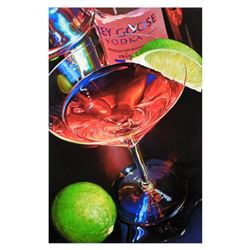 Nobu Haihara, "Cosmopolitan" Limited Edition Canvas, Signed and with COA.