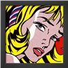 Image 1 : Roy Lichtenstein "Girl with Hair Ribbon" Custom Framed Offset Lithograph