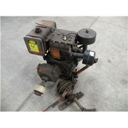 vintage motor w/gear reduction, running condition unknown