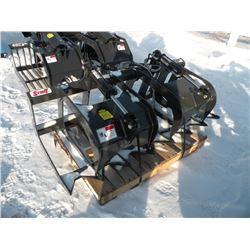 Stout 66"-9 brush grapple w/coupler -New