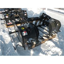 Stout 72"-8 brush grapple w/coupler -New