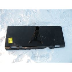 Receiver plate for skidloader -New