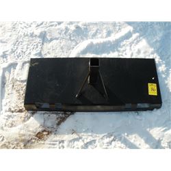 Receiver plate for skidloader -New