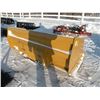 Image 2 : Used 8ft snowpusher w/bolt-on cutting edge & replaceable shoes
