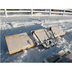 9ft Meyer EZ-Sweep broom for skidloader
